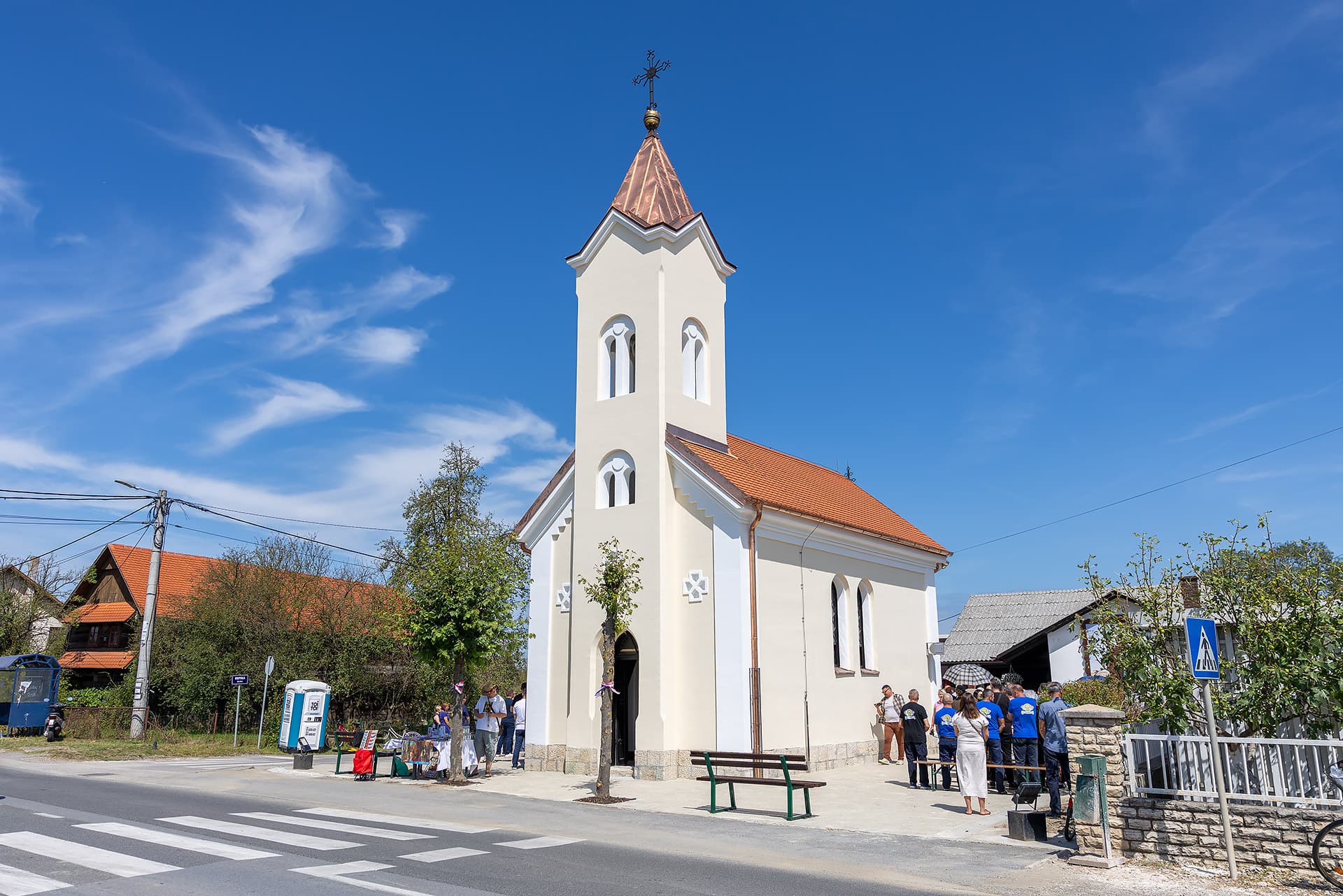Blagoslovljena obnovljena kapela sv. Jakova u Mošćenici